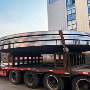 Perforated Baffle Plate for Pressure Vessels