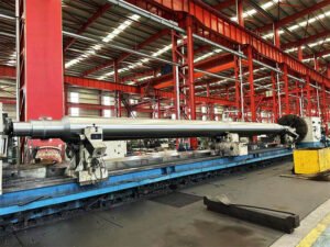 Marine plate rolling machine rollers