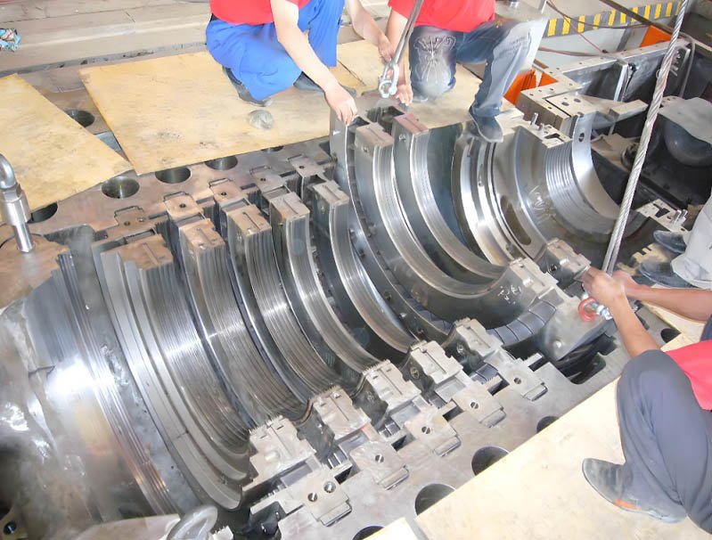 steam turbine cylinder block forging